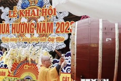 Chính thức khai hội chùa Hương Xuân Quý Mão năm 2023