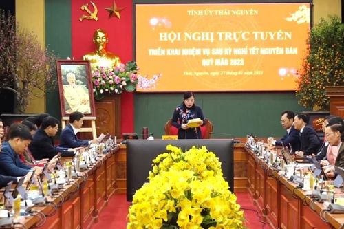 Thái Nguyên chỉ đạo giải quyết công việc ngay từ những ngày đầu năm