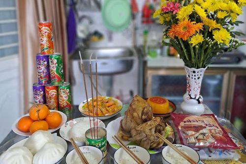 Mâm cúng giao thừa