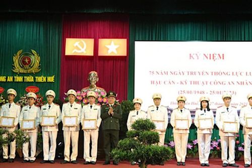 Công an Thừa Thiên Huế kỷ niệm 75 năm Ngày truyền thống lực lượng Hậu cần