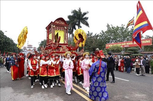 Tôn vinh lòng yêu nước, tinh thần quật khởi của hai vị nữ Anh hùng dân tộc Hai Bà Trưng