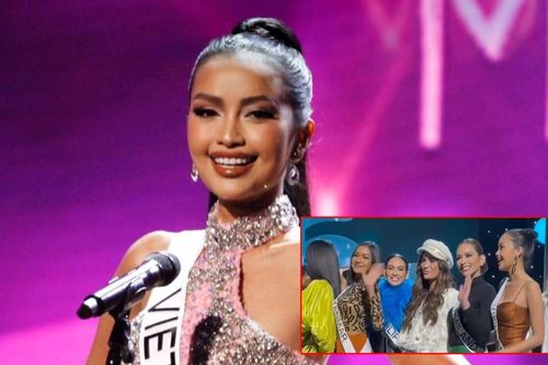 Rầm rộ khoảnh khắc Miss Universe 2022 đứng giữa 3 đại diện Đông Nam Á: Đứng chơi ai ngờ cho tàng hình