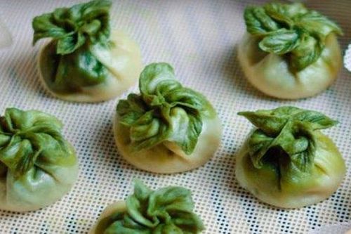 Đầu năm làm bánh bao hấp ngọc lục bảo ăn vừa ngon lại tiện lợi