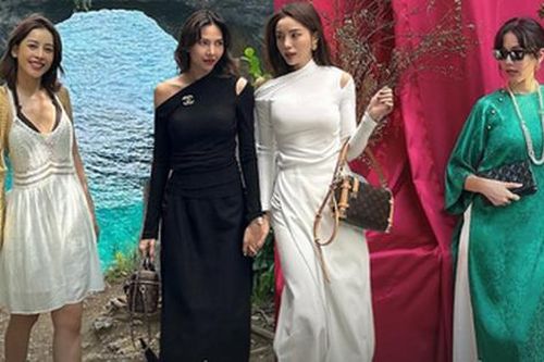 Tham khảo 7 set đồ du xuân của các sao Việt