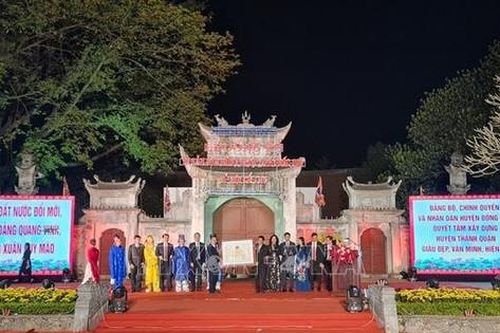 Lễ hội Cổ Loa ghi danh vào Danh mục Di sản văn hóa cấp quốc gia