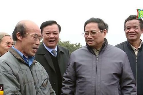 Thủ tướng kiểm tra dự án xây dựng đường vành đai 4