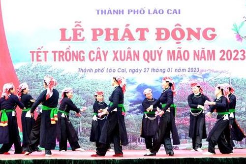 Lào Cai ra quân trồng 1 triệu cây xanh nhân Tết trồng cây xuân Quý Mão