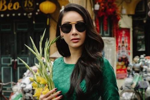 Phong cách hoa hậu, á hậu những ngày Tết