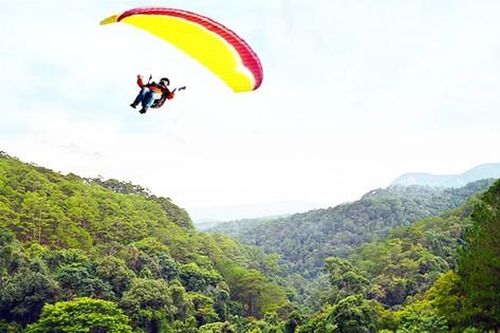 Lễ hội Khinh khí cầu, Dù lượn tại Đà Lạt