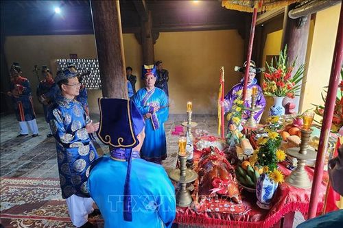 Lễ hạ nêu và khai ấn tại khu di sản Hoàng cung Huế
