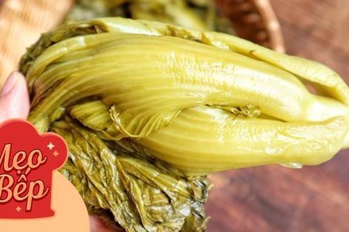 Mẹo muối dưa cải vàng giòn, không bị váng và chẳng lo bị khú