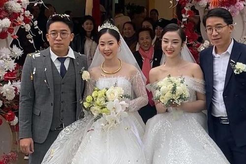 Đám cưới hai cô dâu, hai chú rể tại Nghệ An gây 'bão': Hoàn thành tâm nguyện của bố