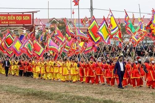 Khai hội Tịch điền Đọi Sơn 2023