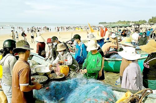 Lộc biển đầu năm
