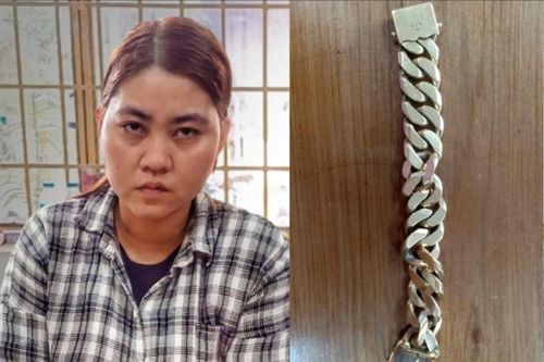 Đến thăm nhà em họ rồi trộm chiếc lắc 41 chỉ vàng