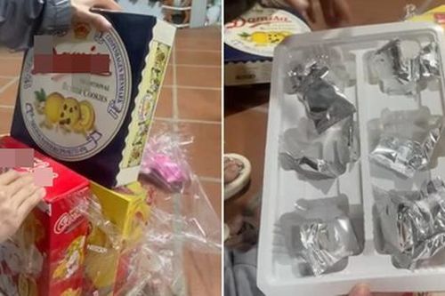 Giỏ quà Tết ngoài xịn trong 'fake' khiến gia chủ khóc thét