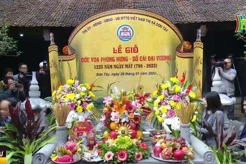 Kỷ niệm 1225 năm ngày mất Bố Cái Đại vương Phùng Hưng