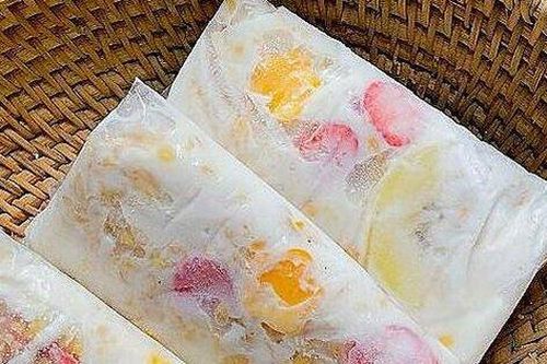 Kem chuối trái cây