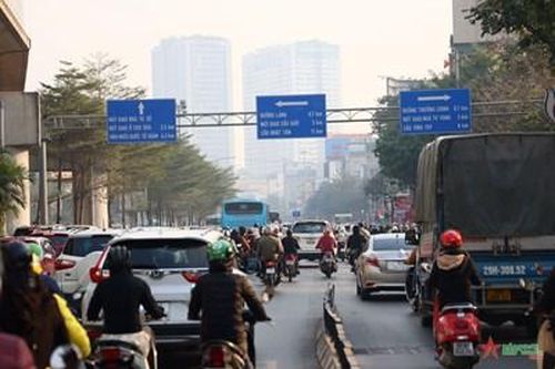 Hà Nội: Giao thông vẫn 'dễ thở' sau kỳ nghỉ Tết Nguyên đán