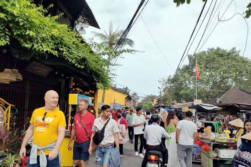 Tết Nguyên đán Quý Mão, khách quốc tế đến Quảng Nam trên 58.000 lượt
