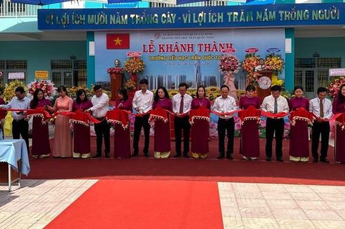 Quận Tân Bình: Hơn 1.600 học sinh chào đón ngôi trường xây dựng mới khang trang
