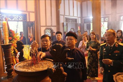 Khai hội đền Huyền Trân: Tri ân các bậc tiền nhân có công với đất nước