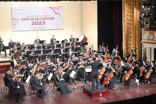 Chương trình hòa nhạc chào Xuân 'New year concert 2023' do Bộ Công an tổ chức