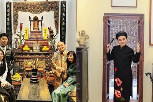 Con gái, con rể lộ diện trong chùm ảnh khoe nhà dịp Tết của Xuân Hinh