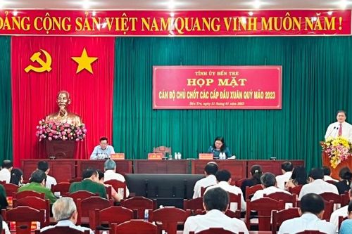 Bến Tre quyết tâm thực hiện thắng lợi Nghị quyết năm 2023