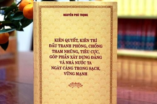 Ra mắt sách của Tổng Bí thư Nguyễn Phú Trọng về phòng, chống tham nhũng, tiêu cực
