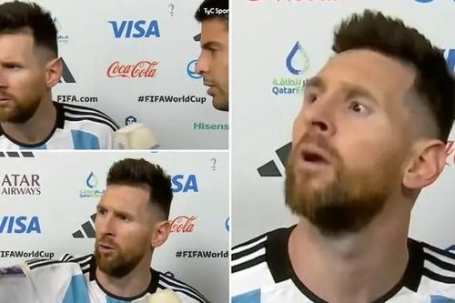 Messi hối hận vì hành động 'lố' ở World Cup 2022