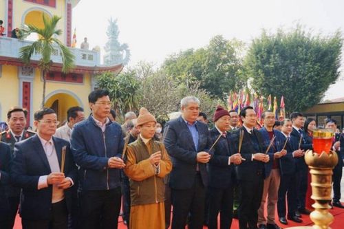 Vĩnh Phúc: Khai mạc lễ hội tại di tích lịch sử quốc gia chùa Tích Sơn