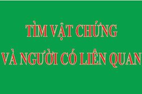 Công an Quận 12 tìm vật chứng và người liên quan vụ 'Trộm cắp tài sản'
