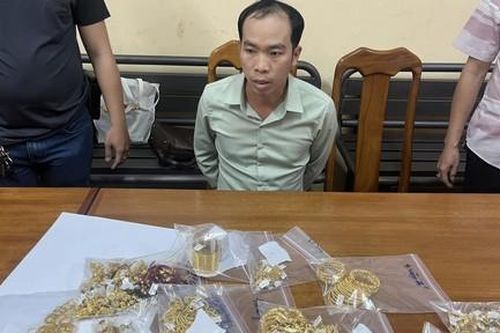 Đối tượng đột nhập tiệm vàng lấy trộm hơn 100 lượng vàng đã bị bắt