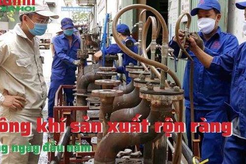 Không khí sản xuất rộn ràng những ngày đầu năm
