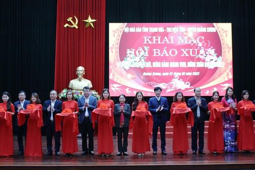 Tỉnh Thanh Hóa khai mạc Hội báo Xuân Quý Mão 2023