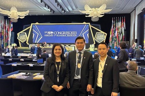 Phó Chủ tịch VFF Trần Anh Tú tham dự Đại hội AFC