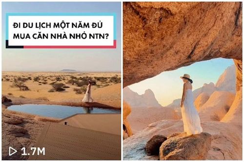 Nữ TikToker chi tiền du lịch bằng mua căn nhà làm netizen 'choáng'