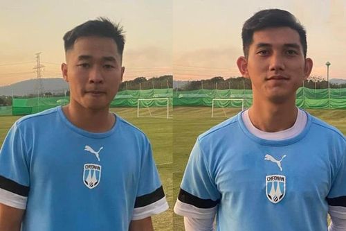 Hai cầu thủ của Hoàng Anh Gia Lai chính thức sang Hàn Quốc thi đấu