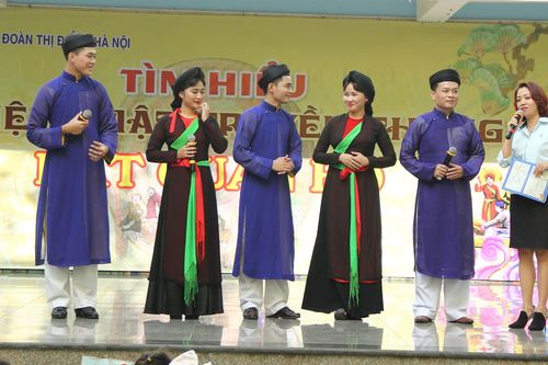 Đưa hát dân ca vào trường học Thủ đô