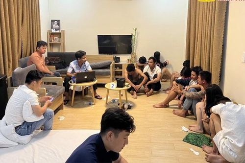 Bắt quả tang nhóm đối tượng tổ chức 'bay lắc' tại khu nghỉ dưỡng