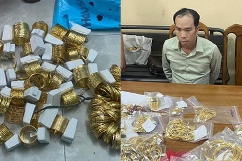 Công an 2 tỉnh, thành 'giăng lưới' bắt kẻ trộm hơn 100 lượng vàng