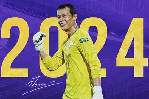 Thủ môn đội tuyển Việt Nam tiếp tục ở lại với Hà Nội FC