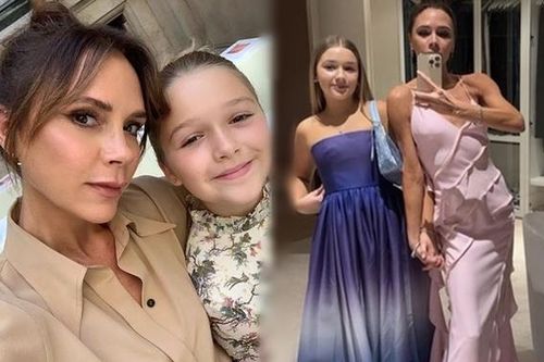 Victoria Beckham cho con gái 11 tuổi mặc váy quây, cư dân mạng chỉ trích