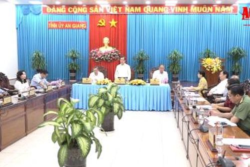Thường trực Tỉnh ủy An Giang đánh giá tình hình tổ chức Tết Nguyên đán Quý Mão 2023