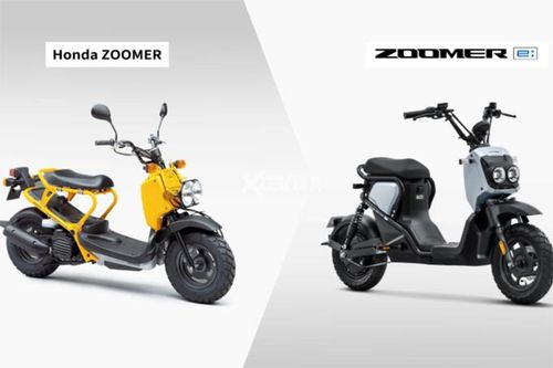 Bộ ba Honda Zoomer, Cub, Dax có phiên bản chạy bằng điện