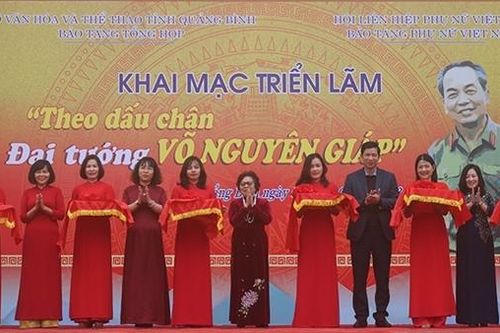 Thi ca, hình ảnh sinh động tại triển lãm 'Theo dấu chân Đại tướng Võ Nguyên Giáp'