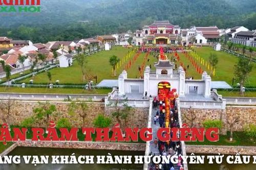Cận Rằm tháng Giêng, hàng vạn khách hành hương Yên Tử cầu an
