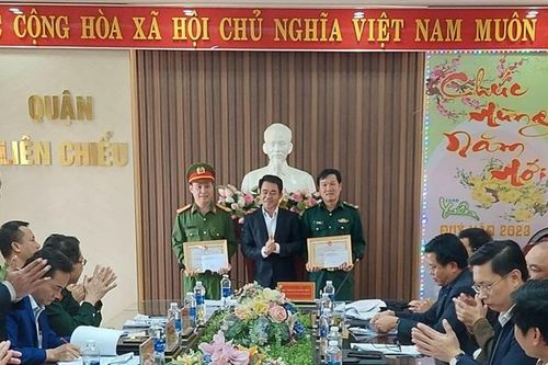 Quận Liên Chiểu khen thưởng lực lượng cứu nạn, cứu hộ