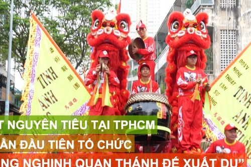 Tết Nguyên Tiêu tại TPHCM lần đầu tiên tổ chức 'Cung nghinh Quan Thánh Đế xuất du'